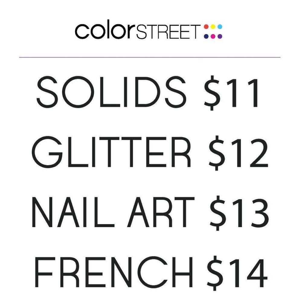 Color Street Nail Polish Strips